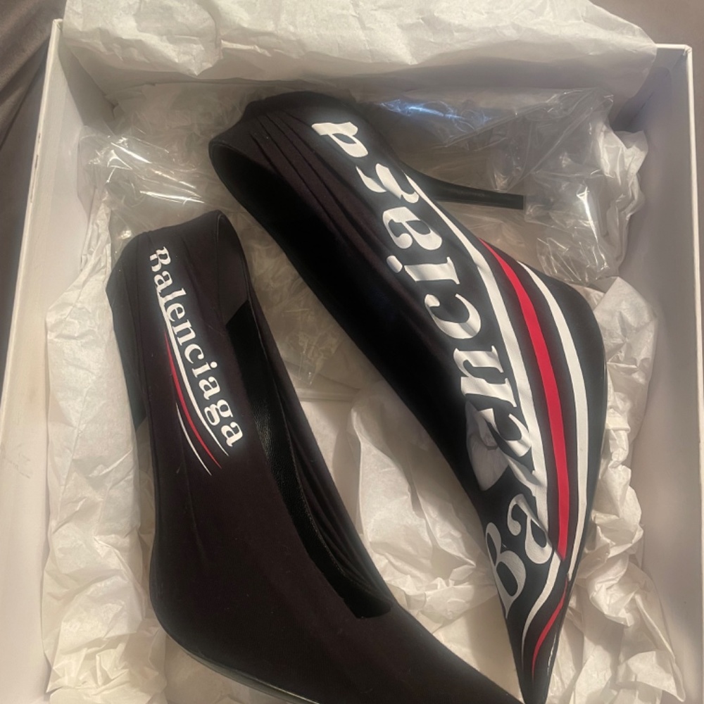 Balenciaga Jersey Heels - Picture 6 of 8